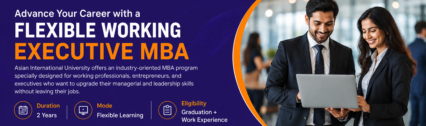 Executive MBA Banner